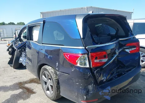2021 Honda Odyssey Ex z USA, uszkodzony, nr VIN 5FNRL6H58MB041744